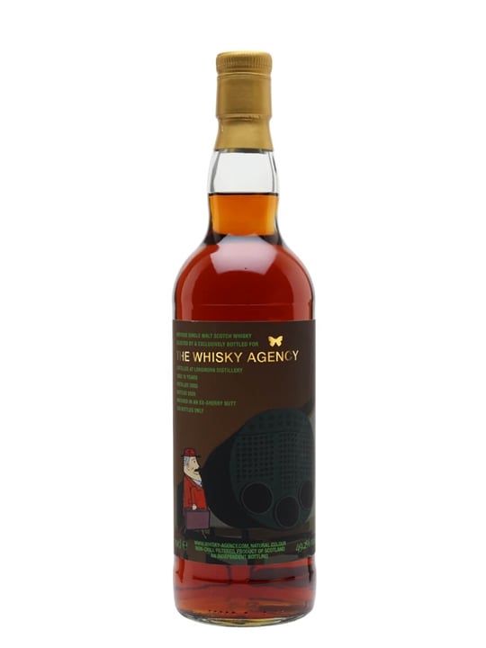 The Whiskey Agency Longmorn 2005-2020 15 Year Old Speyside Single Malt Scotch Whisky | 700ML at CaskCartel.com