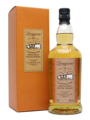 Longrow 10 Year Old Campbeltown Single Malt Scotch Whisky - CaskCartel.com
