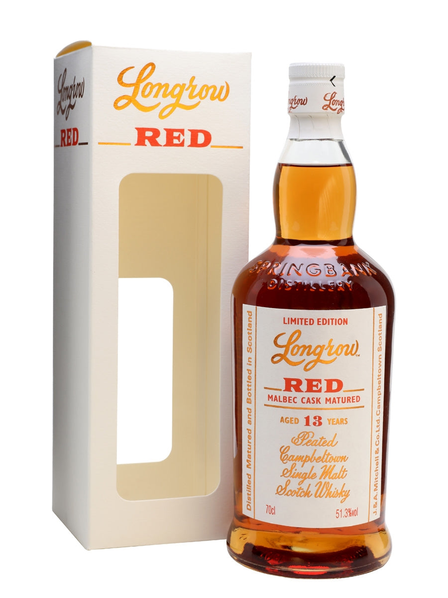 BUY] Longrow Red 13 Year Old Malbec Cask Finish Scotch Whisky at  CaskCartel.com