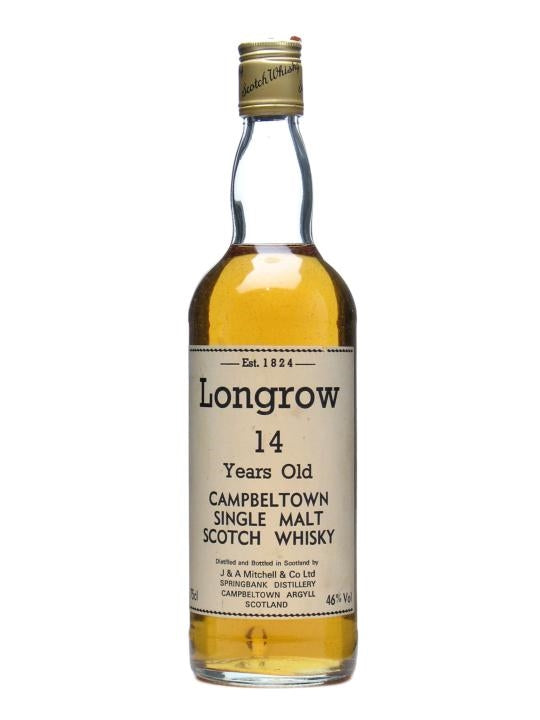 Longrow 14 Year Old Bot.1980s Campbeltown Single Malt Scotch Whisky | 700ML