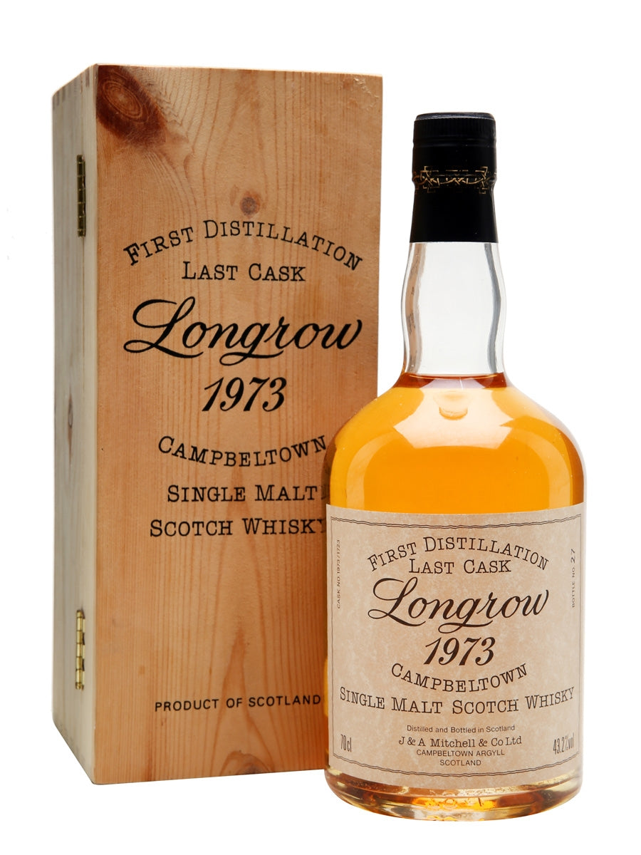 ロングロウ Longrow キャンベルタウン Campbeltown BUY] Longrow 1973 First Distillation Campbeltown Single Malt