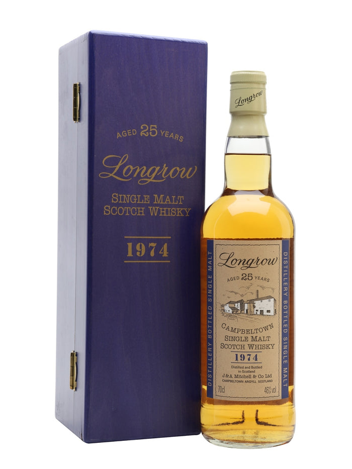 Longrow 1974 25 Year Old Campbeltown Single Malt Scotch Whisky | 700ML