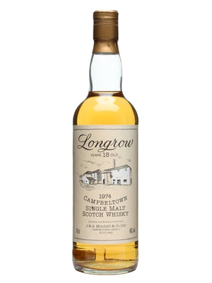 Longrow 1974 18 Year Old Campbeltown Single Malt Scotch Whisky | 700ML at CaskCartel.com