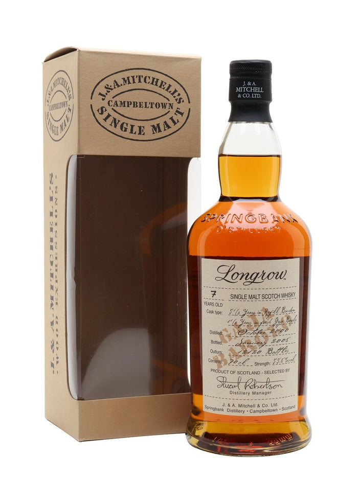 Longrow 2000 7 Year Old Barolo Wood Finish Campbeltown Single Malt Scotch Whisky | 700ML