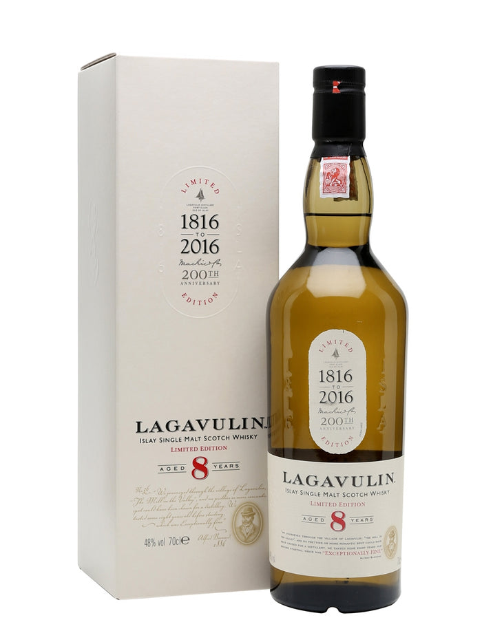 Lagavulin 8 Year Old 200th Anniversary Islay Single Malt Scotch Whisky | 700ML