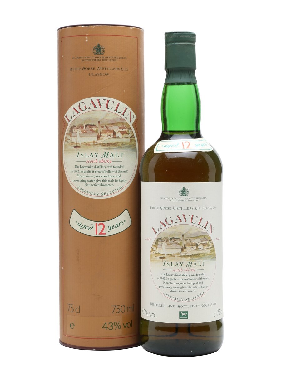 Lagavulin 12 Year Old Bot.1980s Islay Single Malt Scotch Whisky | 700ML at CaskCartel.com
