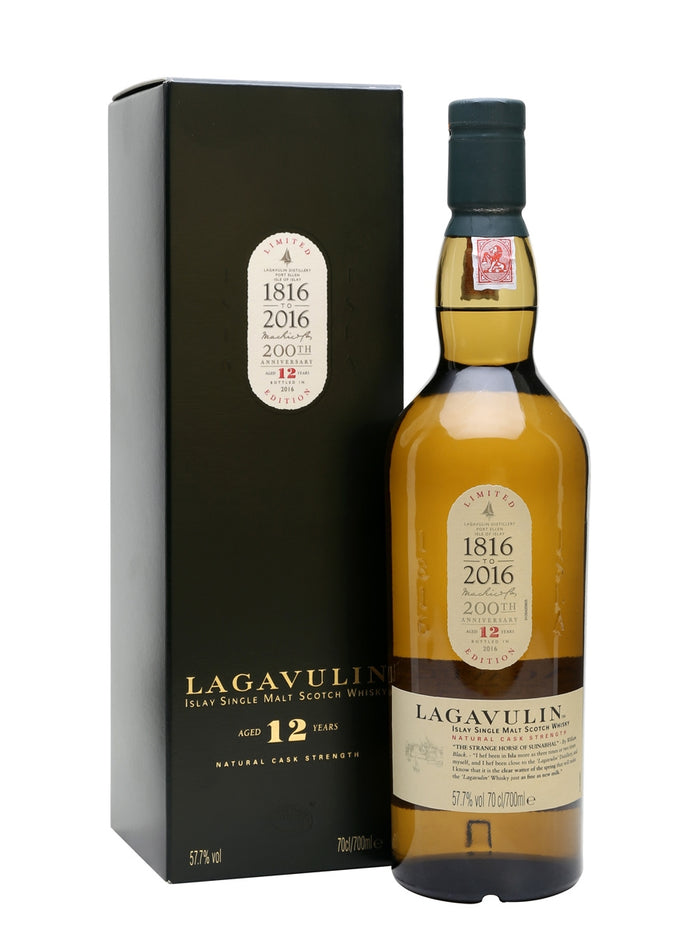 Lagavulin 12 Year Old 200th Anniversary Special Release 2016 Single Malt Scotch Whisky