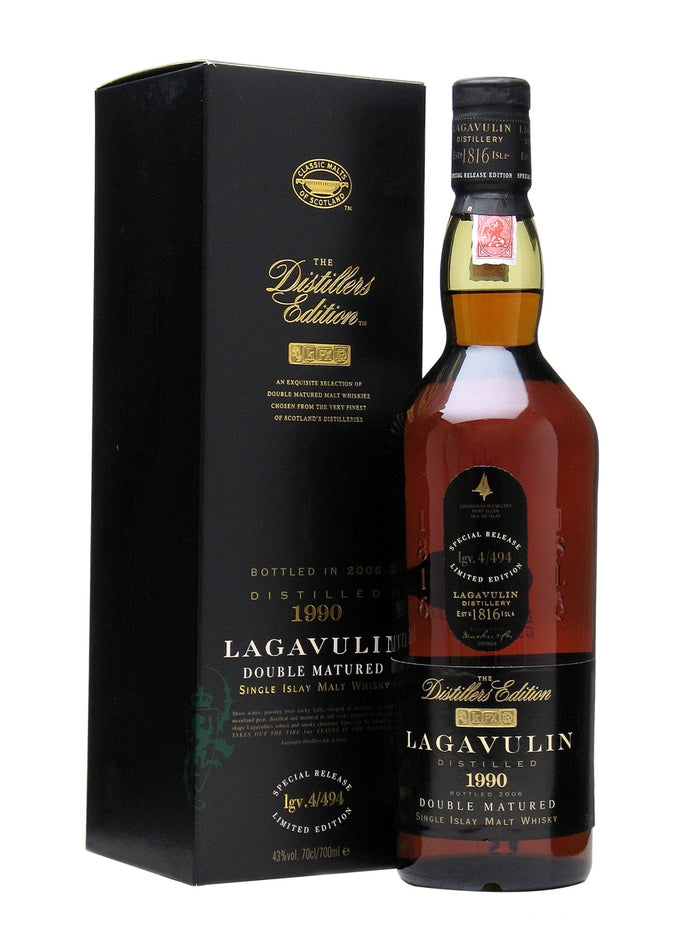 Lagavulin 1990 Distillers Edition Islay Single Malt Scotch Whisky | 700ML