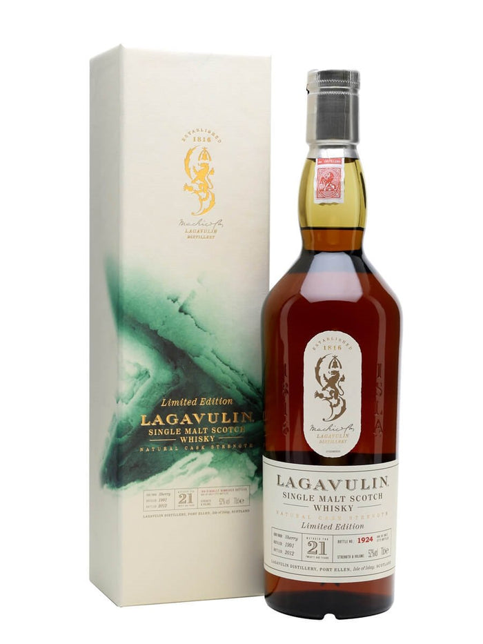 Lagavulin 21 Year Old (D.1991, B.2012) Scotch Whisky | 700ML