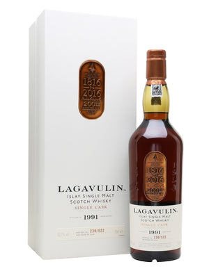 Lagavulin 1991 200th Anniversary Charity Bottling Islay Single Malt Scotch Whisky | 700ML at CaskCartel.com