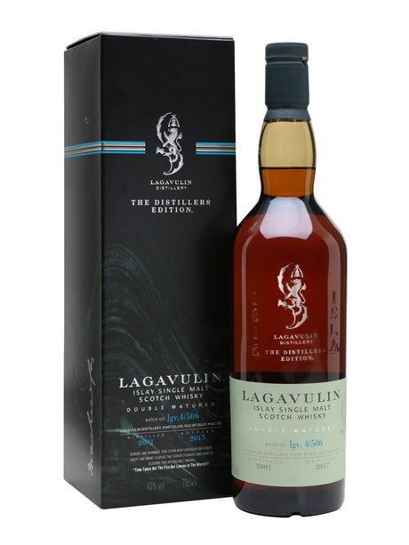 Lagavulin 2001 Distillers Edition Bottled 2017 Islay Single Malt Scotch Whisky - CaskCartel.com