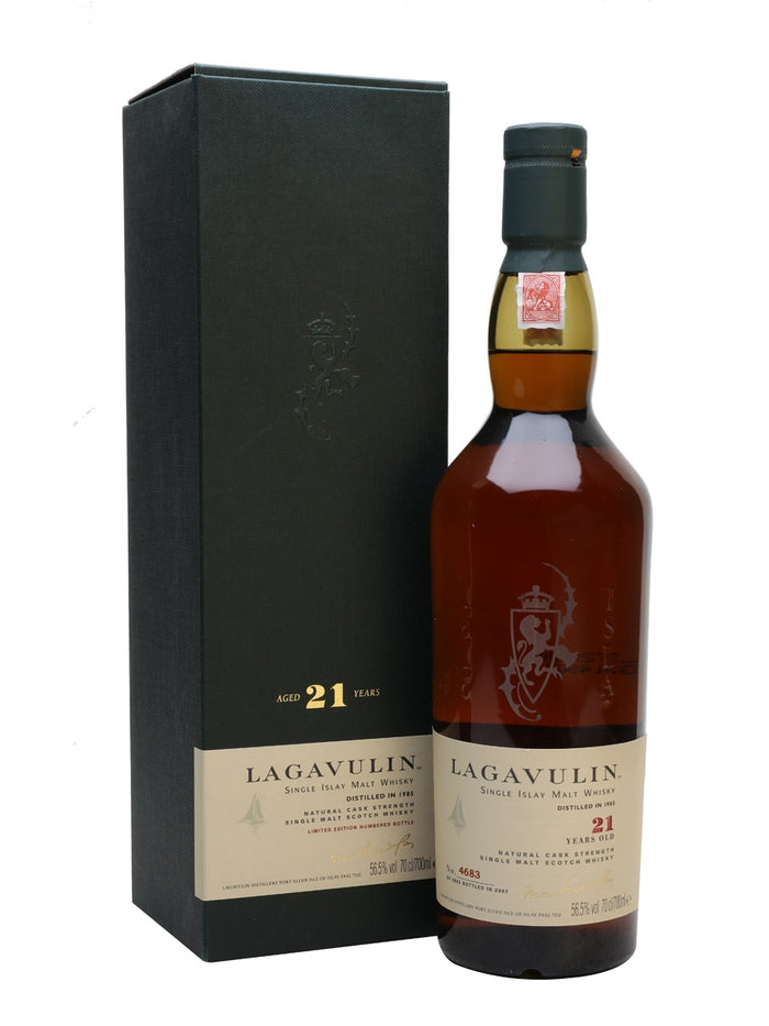 Lagavulin 1985 21 Year Old Sherry Cask Islay Single Malt Scotch Whisky | 700ML