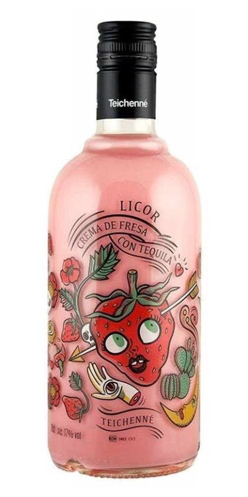 Crema De Fresa Con Tequila Licor | 700ML at CaskCartel.com