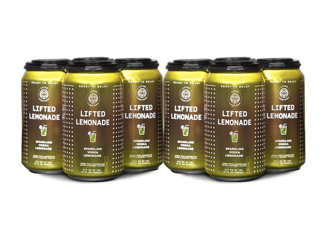 Lifted Libations Lifted Lemonade Sparkling Vodka Lemonade (8) Cans at CaskCatel.com
