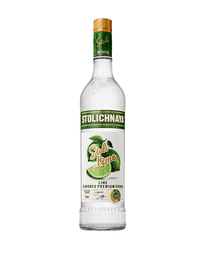 Stolichnaya Stoli Lime Flavored Premium Vodka