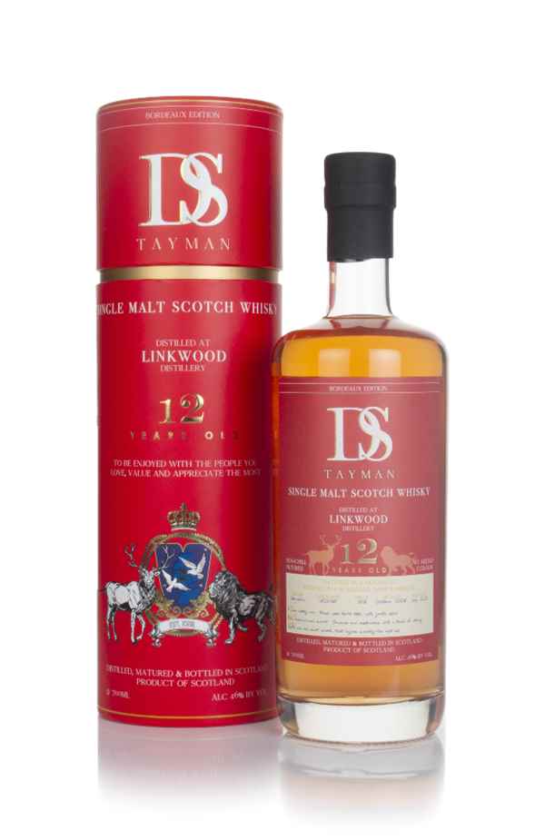 Linkwood 12 Year Old 2008 Bordeaux Edition - DS Tayman Whisky | 700ML