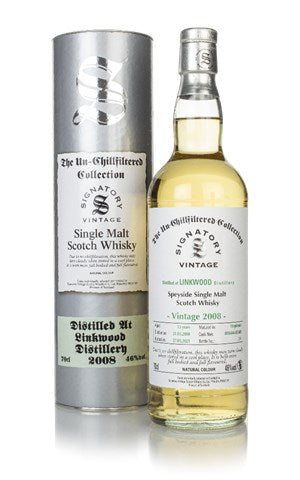 Linkwood 13 Year Old 2008 (casks 803604 & 803605) - Un-Chillfiltered Collection (Signatory) Scotch Whisky | 700ML at CaskCartel.com