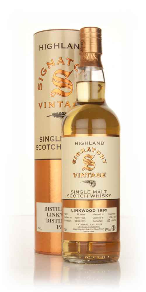 Linkwood 18 Year Old 1995 (casks 652+653) (Signatory) Scotch Whisky | 700ML at CaskCartel.com