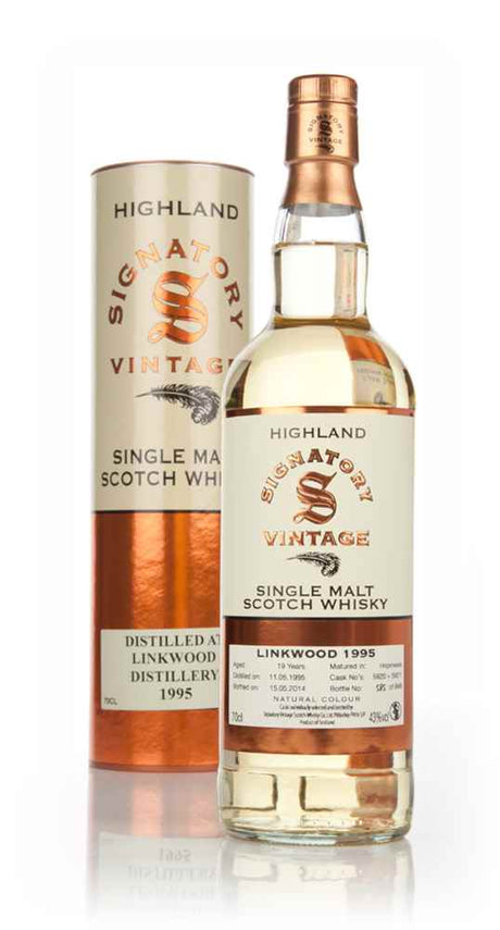 Linkwood 19 Year Old 1995 (casks 5920+5921) (Signatory) Scotch Whisky | 700ML at CaskCartel.com