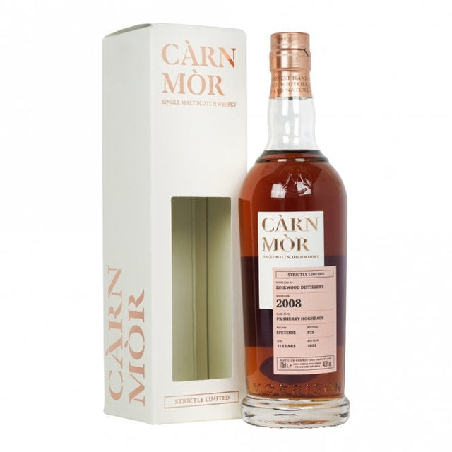 [BUY] Linkwood 12 Year Old 2008 - Càrn Mòr - Strictly Limited Single Malt Scotch Whisky | 700ML at CaskCartel.com