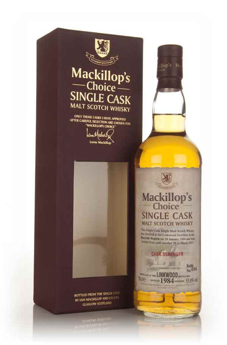 Linkwood 29 Year Old 1984 (cask 50) - Mackillop's Choice Scotch Whisky | 700ML at CaskCartel.com