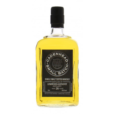 Linkwood-Glenlivet 26 Year Old (Cadenhead Bottling) Single Malt Scotch Whisky at CaskCartel.com