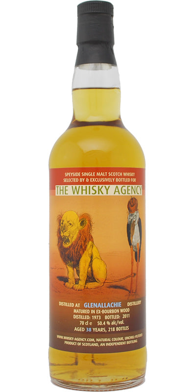 GlenAllachie 1973 TWA Moody Lions 38 Year Old at CaskCartel.com
