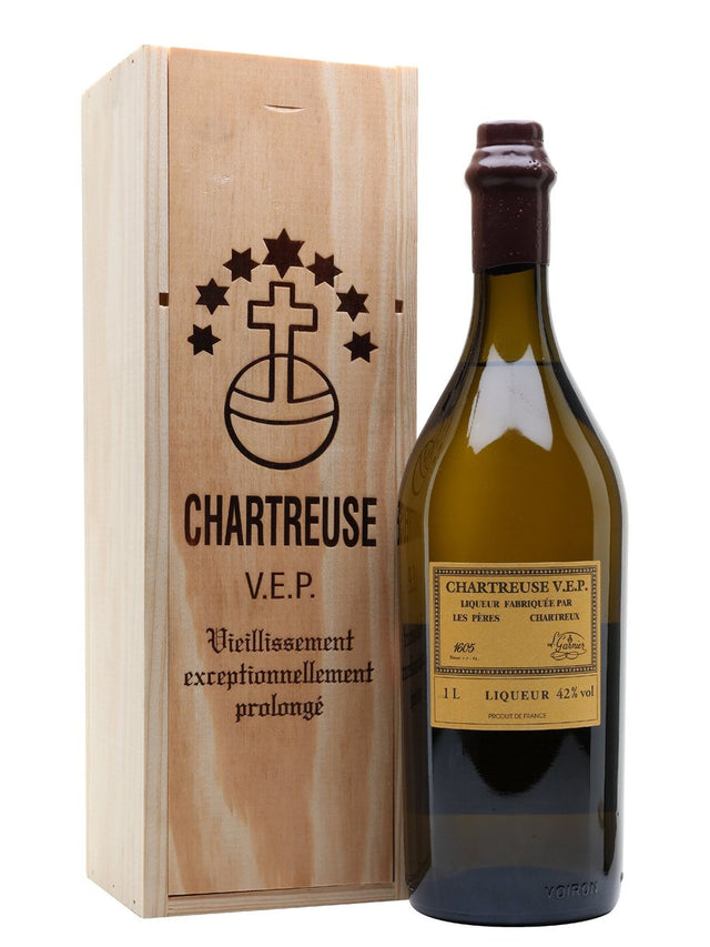 Chartreuse Yellow V.E.P. Liqueur | 1L at CaskCartel.com