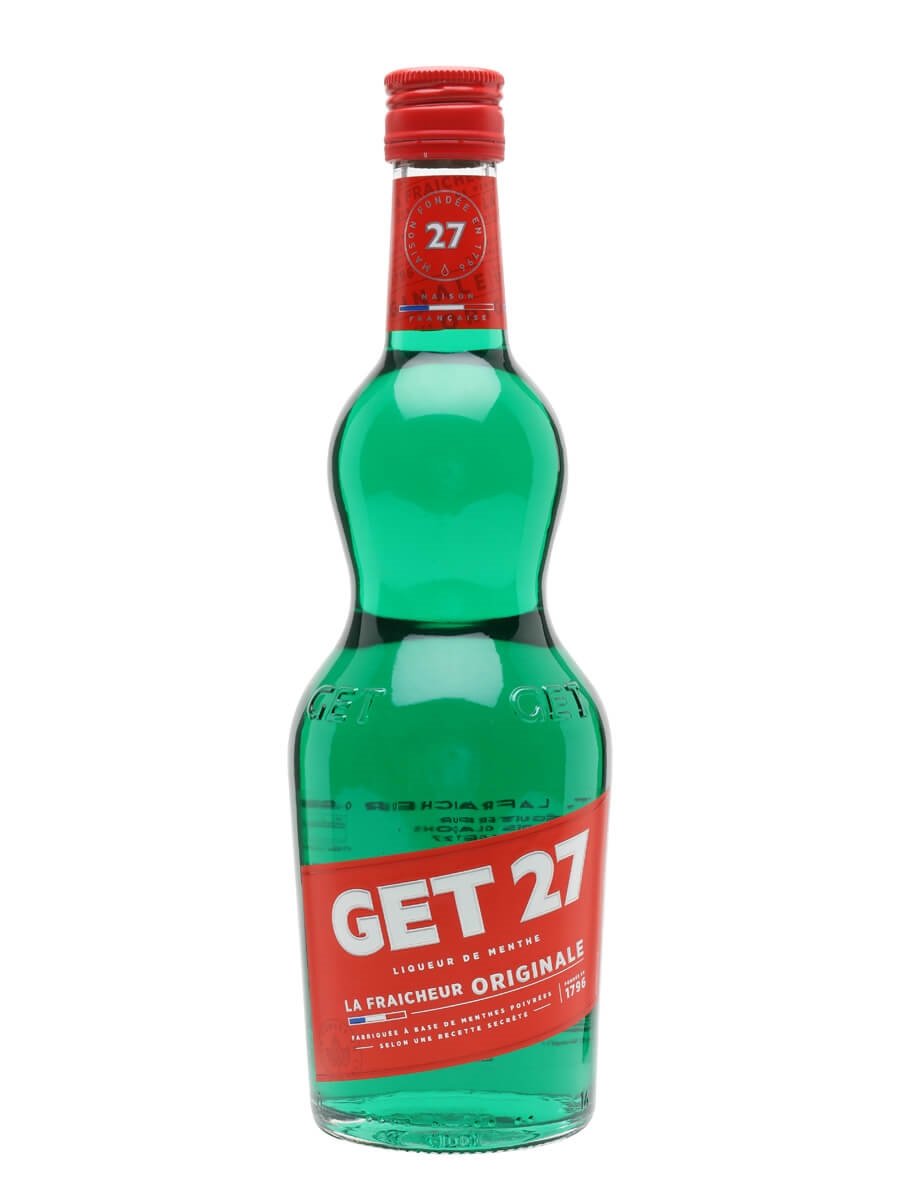 GET 27 Cocktail Digestif Liqueur de Menthe Poivrée Fraîche, 17,9 % Vol,  70cL / 700mL : : Epicerie