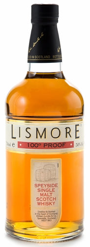 Lismore 100 Proof Speyside Single Malt Scotch Whiskey