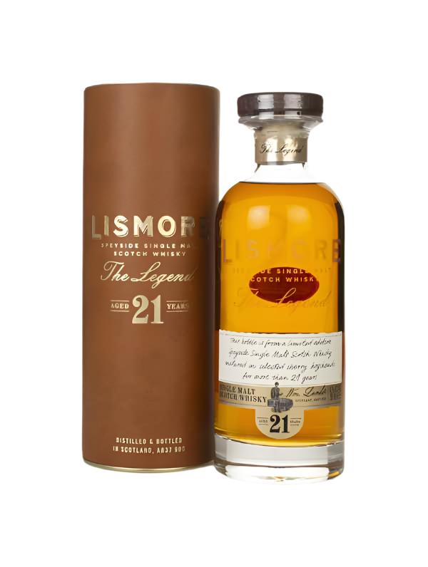 Lismore 21 Year Old - The Legend Scotch Whisky | 700ML at CaskCartel.com