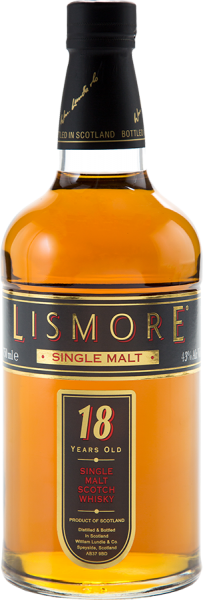 Lismore 18 Year Old Single Malt Scotch Whisky