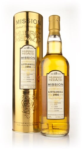 Littlemill 18 Year Old 1990 - Mission (Murray McDavid) Scotch Whisky | 700ML at CaskCartel.com