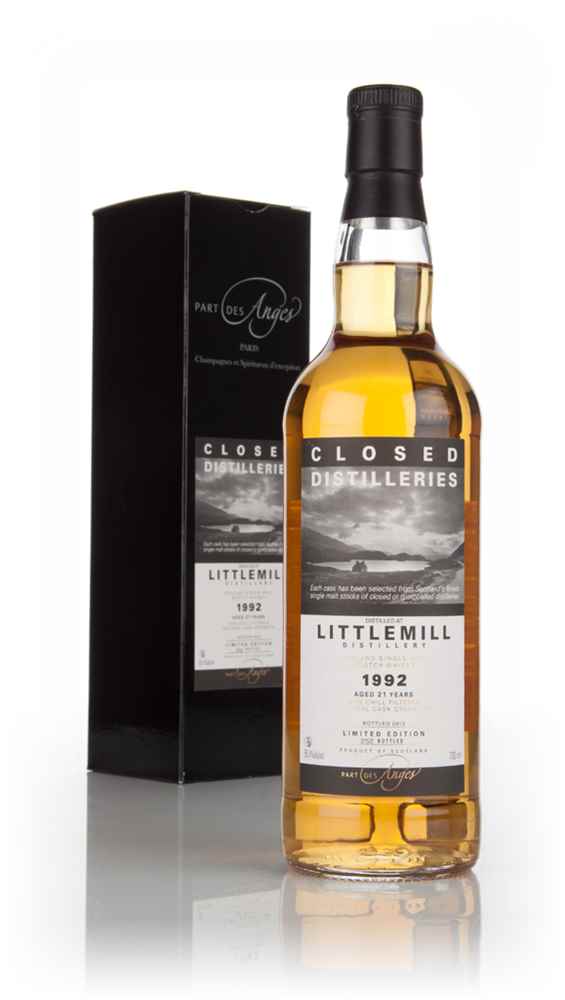 Littlemill 21 Year Old 1992 - Closed Distilleries (Part Des Anges) Scotch Whisky | 700ML at CaskCartel.com