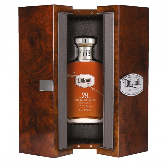Littlemill 29 Year Old Private Cellar Edition & Mini Lowland Single Malt Scotch Whisky - CaskCartel.com