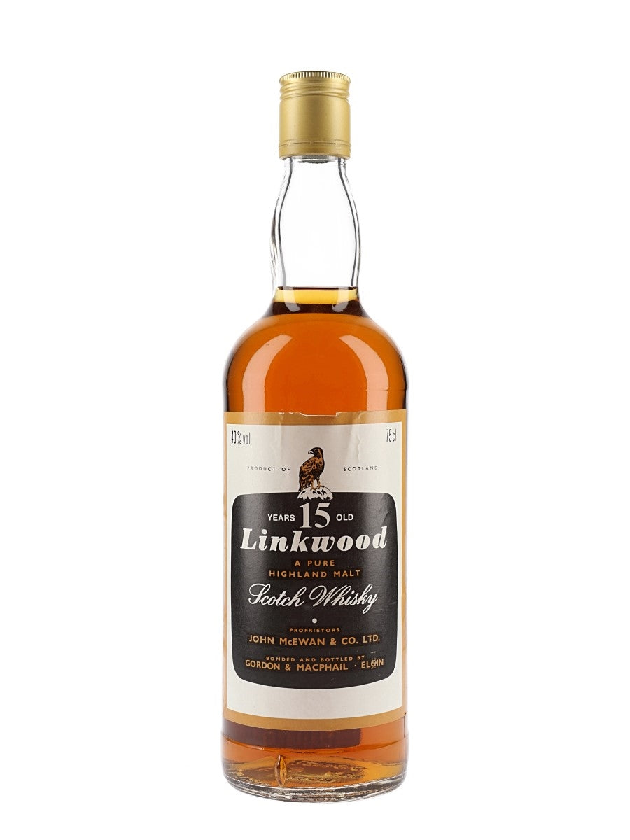 Linkwood 15 Year Old Bot.1980s Gordon & Macphail Speyside Single Malt Scotch Whisky | 700ML at CaskCartel.com