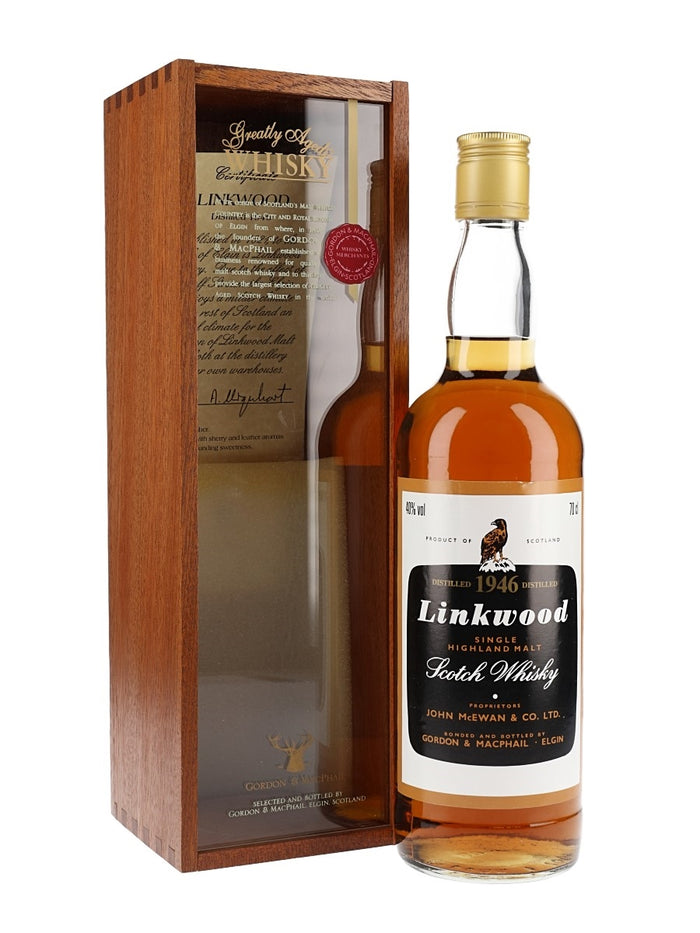 Linkwood 1946 Bot.2000 Gordon & Macphail Speyside Single Malt Scotch Whisky | 700ML