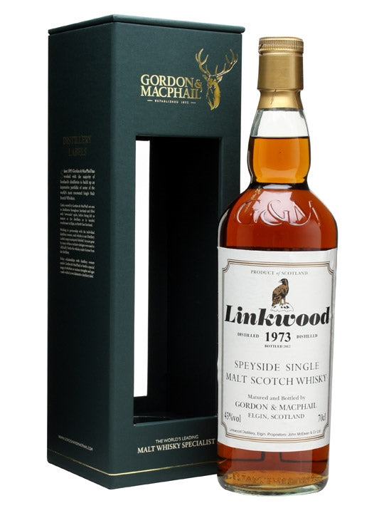 Linkwood 1973 38 Year Old Gordon & Macphail Speyside Single Malt Scotch Whisky | 700ML