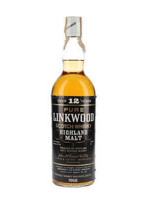 Linkwood 1958 12 Year Old Speyside Single Malt Scotch Whisky | 700ML at CaskCartel.com