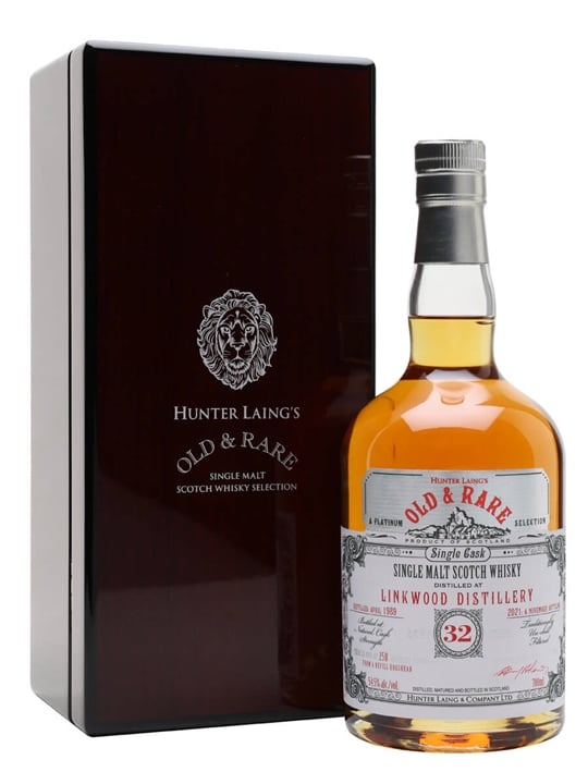 Linkwood Old & Rare Single Cask 1989 32 Year Old Whisky | 700ML