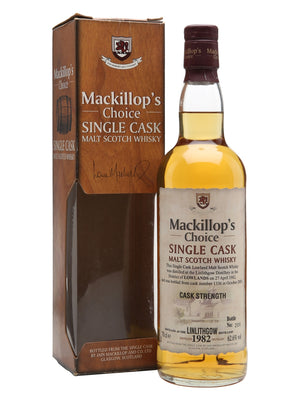 Linlithgow 1982 19 Year Old Mackillop's Choice Lowland Single Malt Scotch Whisky | 700ML at CaskCartel.com