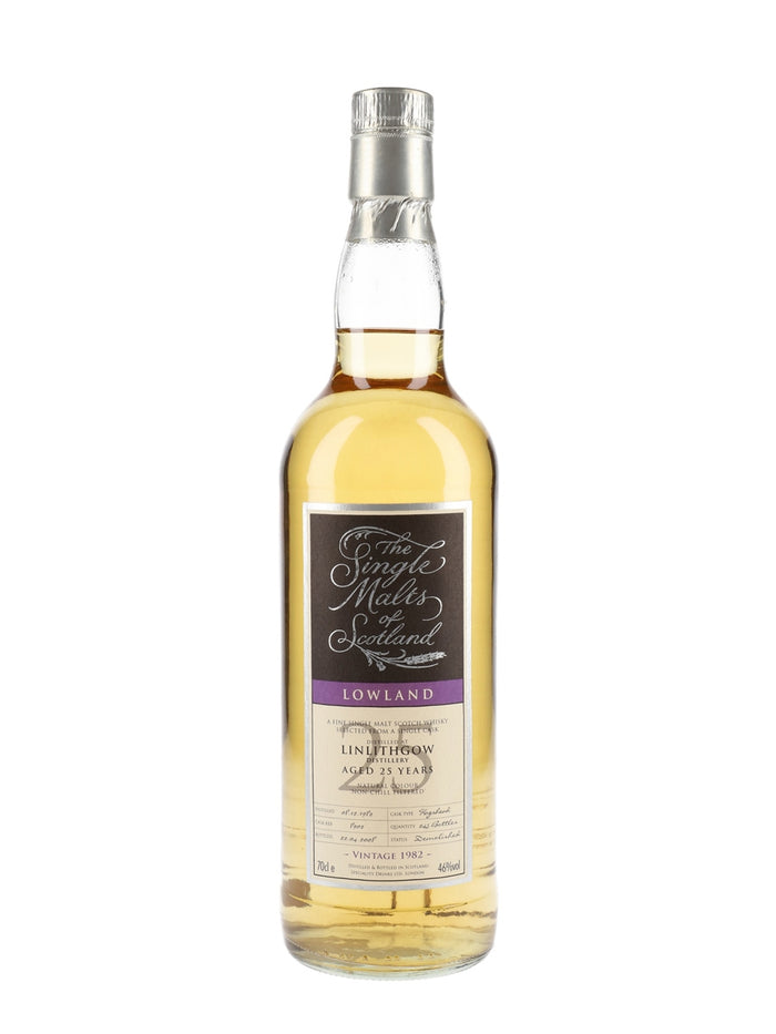 Linlithgow 1982 25 Year Old SMoS Lowland Single Malt Scotch Whisky | 700ML