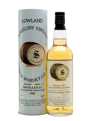 Linlithgow 1982 18 Year Old Signatory Lowland Single Malt Scotch Whisky | 700ML at CaskCartel.com