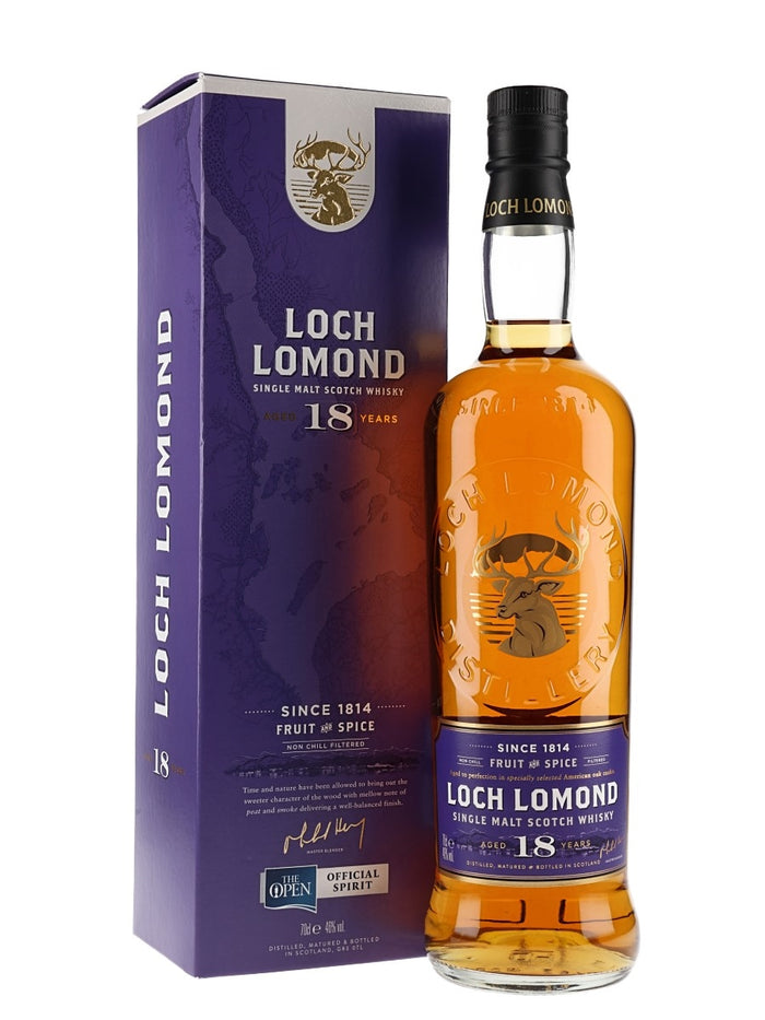 Loch Lomond 18 Year Old Highland Single Malt Scotch Whisky | 700ML
