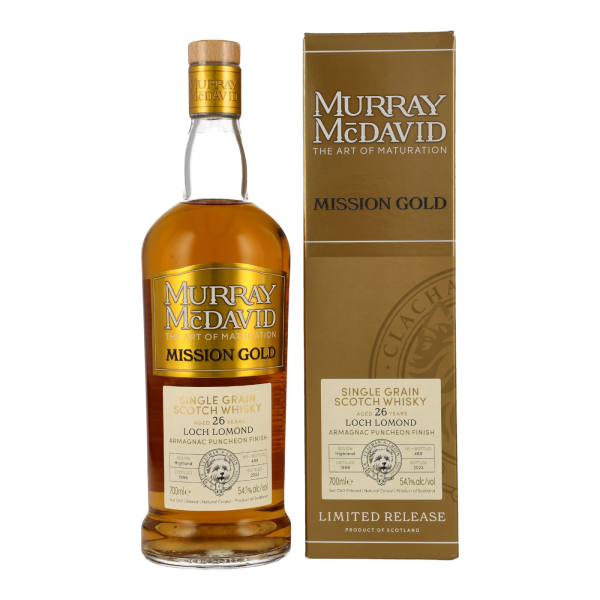 Loch Lomond Murray McDavid First Fill Armagnac 26 Year Old Whisky | 700ML