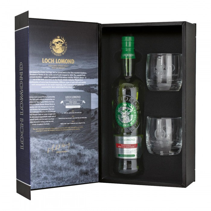 Loch Lomond The Open Special Edition Distiller's Cut Gift Pack Single Malt Scotch Whisky | 700ML