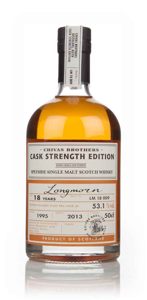 Longmorn 18 Year Old 1995 Cask Strength Edition (Chivas) Scotch Whisky | 500ML at CaskCartel.com