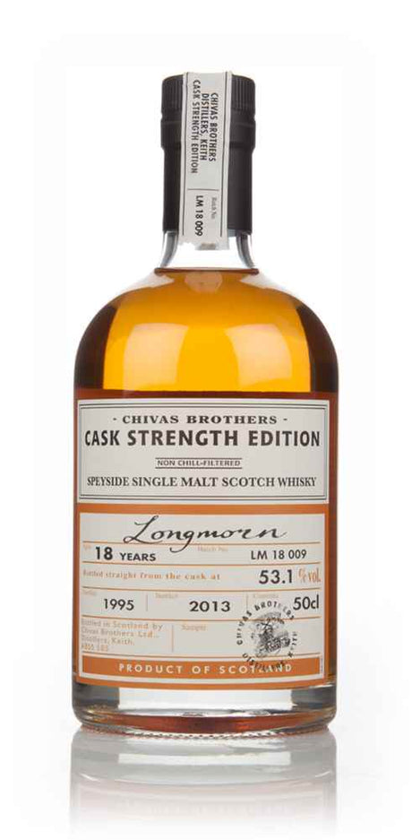 Longmorn 18 Year Old 1995 Cask Strength Edition (Chivas) Scotch Whisky | 500ML at CaskCartel.com