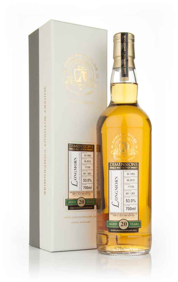 Longmorn 20 Year Old 1992 - Dimensions (Duncan Taylor) Scotch Whisky | 700ML at CaskCartel.com