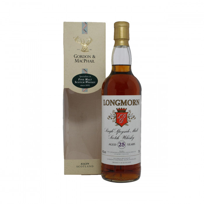 Longmorn 25 Gordon Year Old & MacPhail Single Malt Scotch Whisky